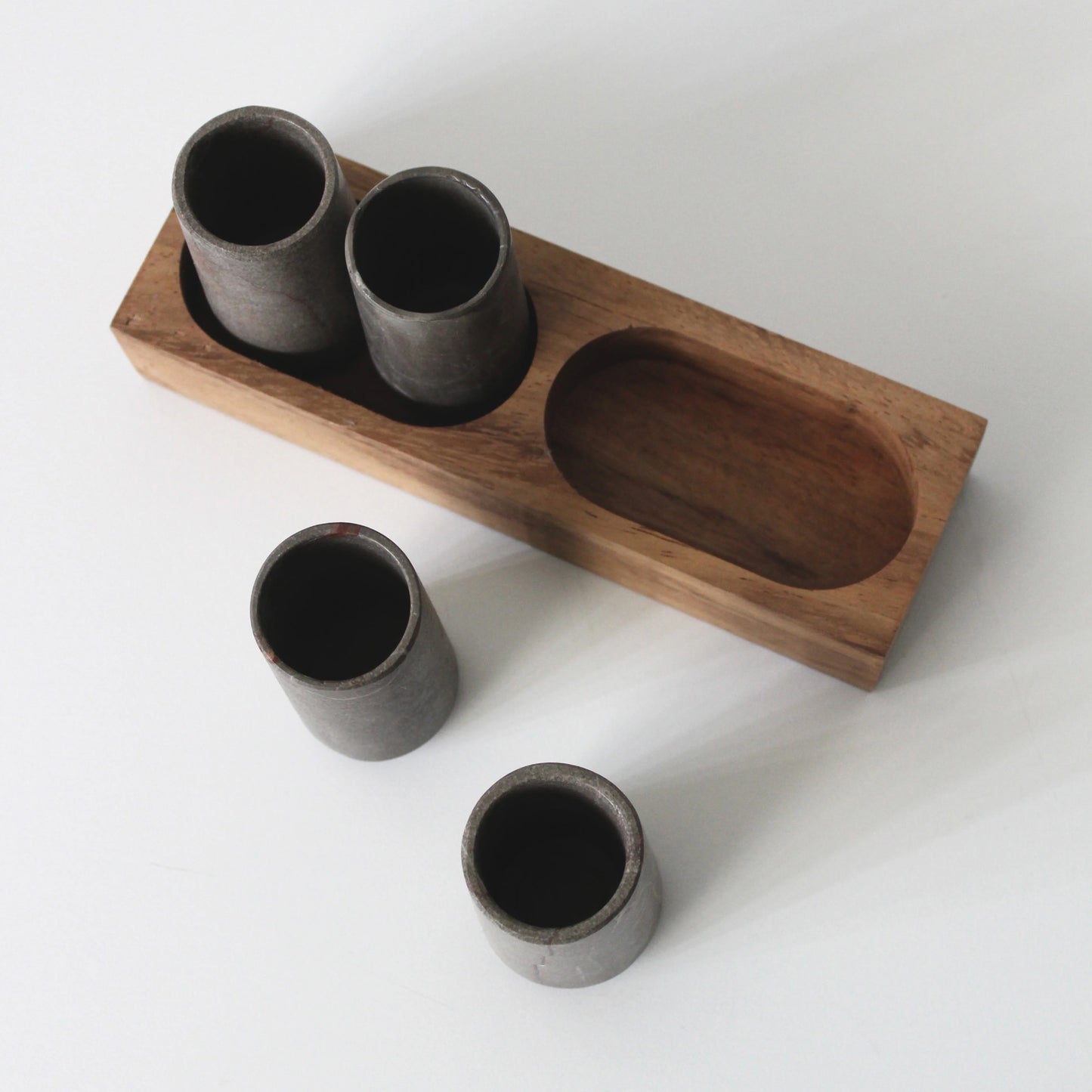 Tequila Shot Glass Set - Grey