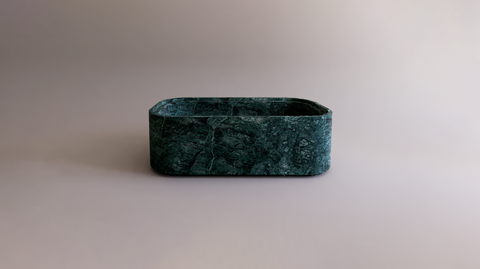 Rectangular Marble Bathtub
