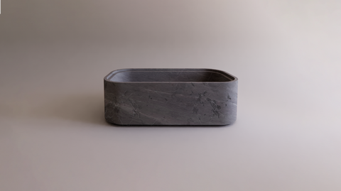 Rectangular Marble Bathtub